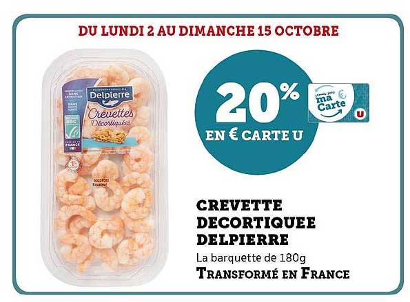 Crevette Décortiquée Delpierre