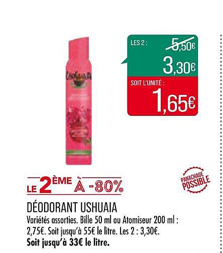 Déodorant Ushuaïa