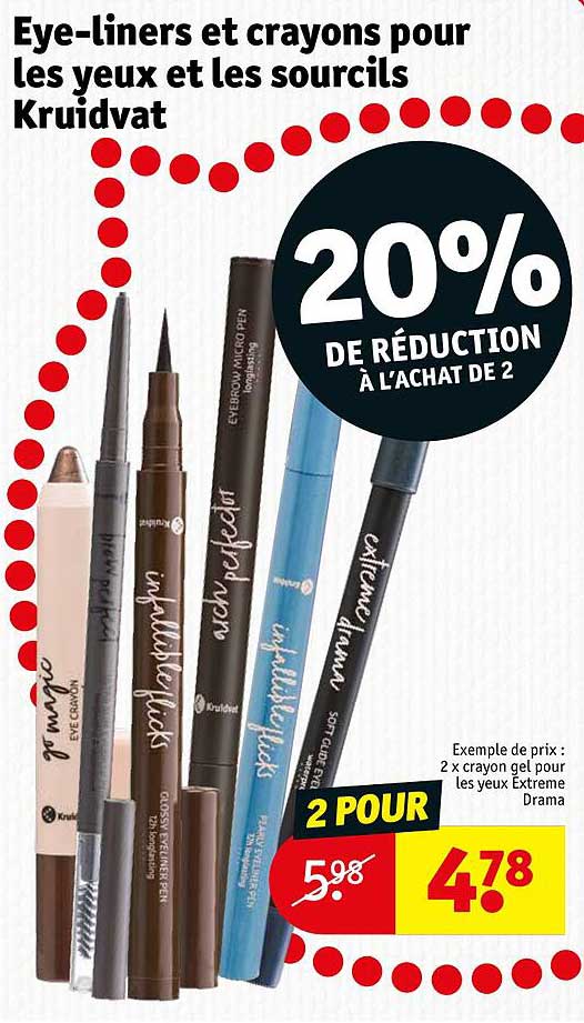Eye-liners Et Crayons Pour Les Yeux Et Les Sourcils Kruidvat