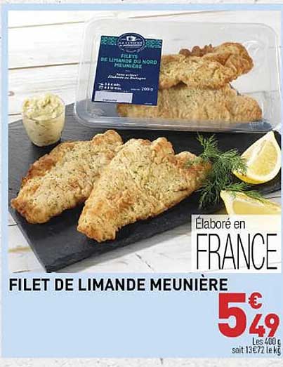 Filet De Limande Meunière
