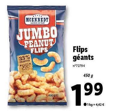 flips géants mcennedy