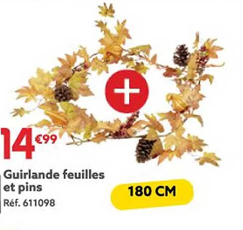Guirlande Feuilles Et Pins