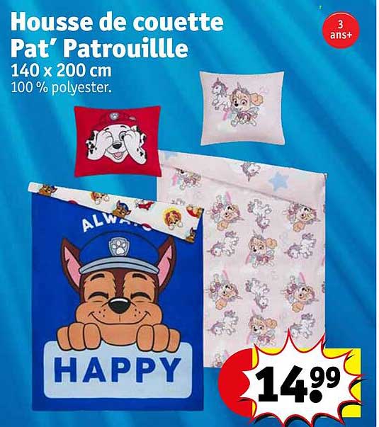 Housse De Couette Pat' Patrouille