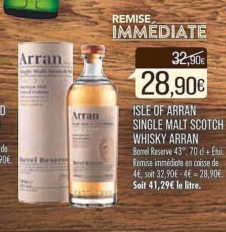 isle of arran single malt scotch whisky arran