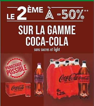 la gamme coca-cola