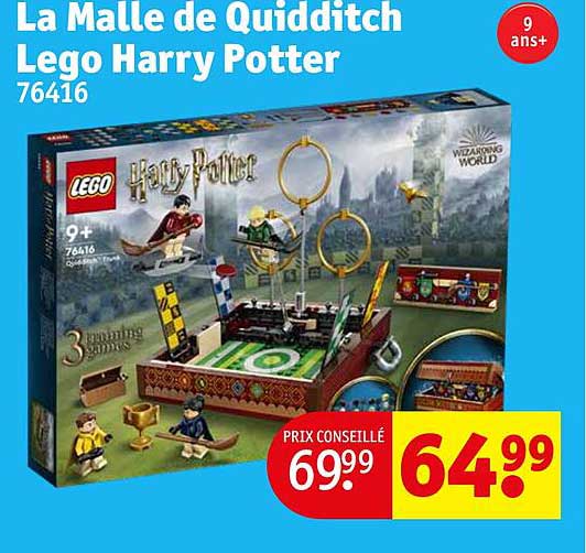 la malle de quidditch lego harry potter