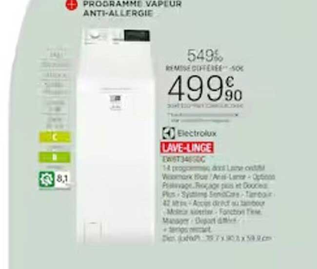 lave-linge electrolux