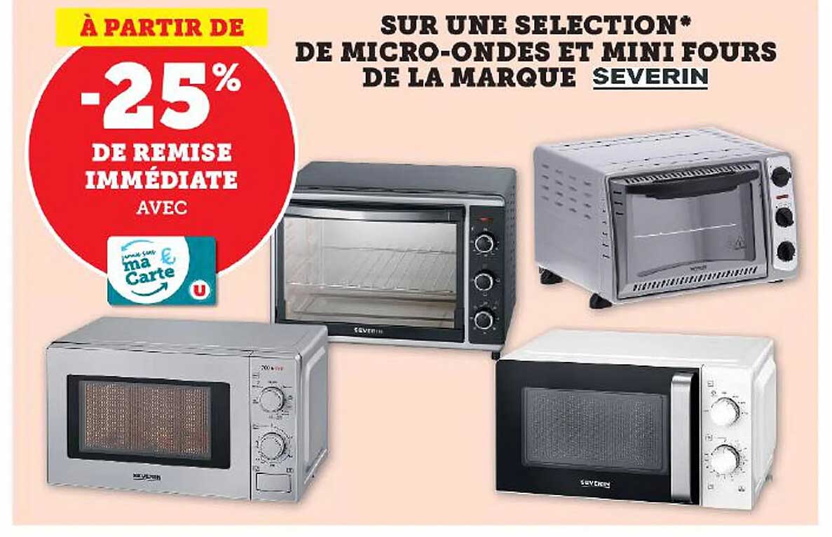 micro-ondes et mini fours de la marque severin