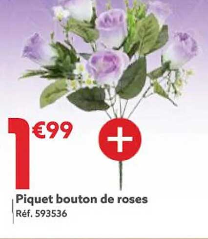 Piquet Bouton De Roses