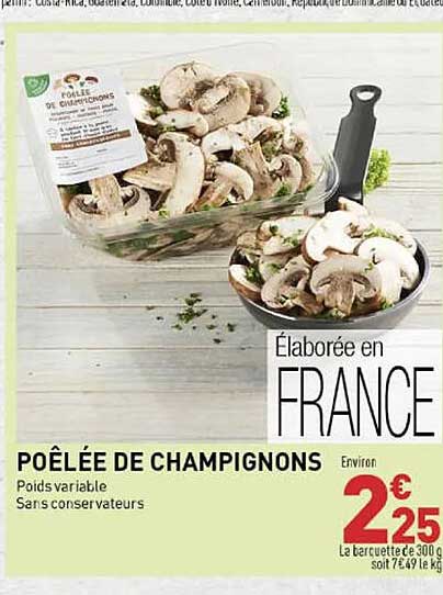 Poêlée De Champignons