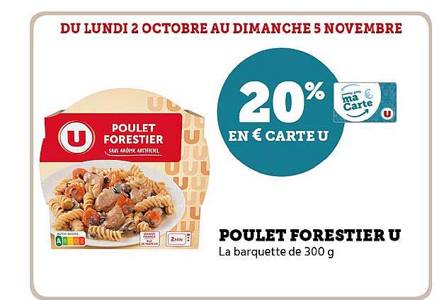 poulet forestier u