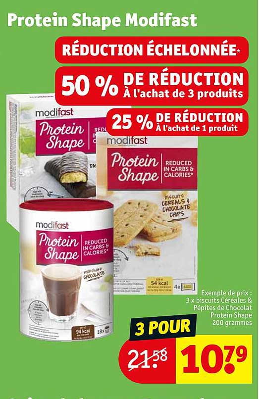 protein shape modifast