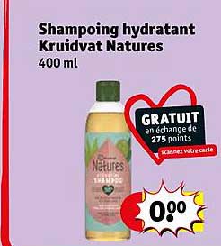 Shampoing Hydratant Kruidvat Natures