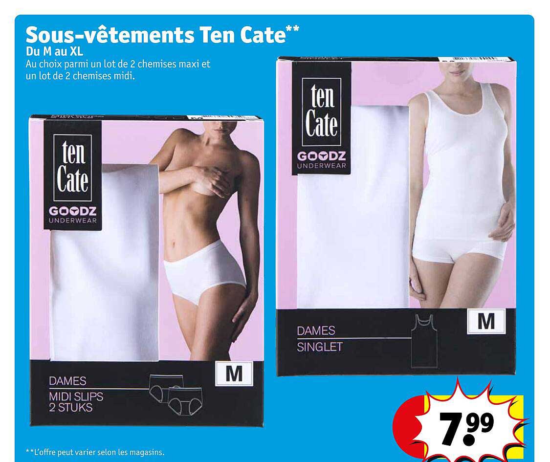 sous-vêtements ten cate