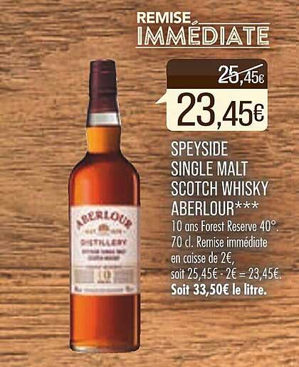 speyside single malt scotch whisky aberlour***