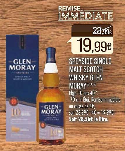 speyside single malt scotch whisky glen moray***