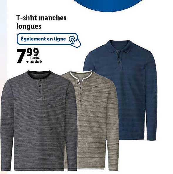 t-shirt manches longues