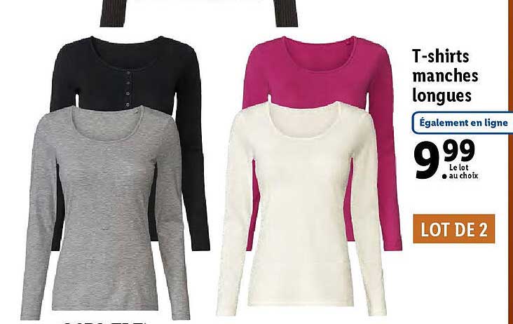 t-shirt manches longues