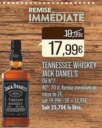 tennessee whiskey jack daniel's