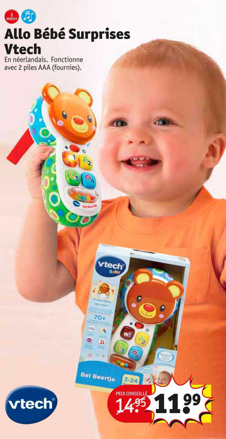 allo bébé surprises vtech