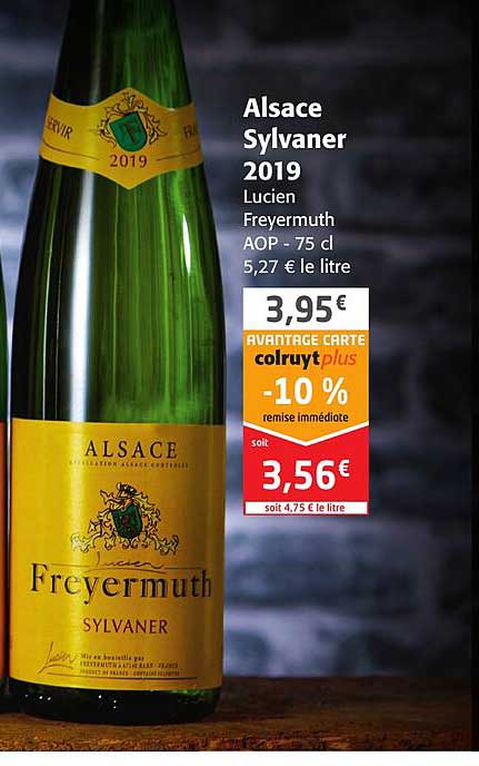 alsace sylvaner 2019 lucien freyermuth