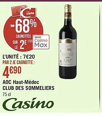 Aoc Haut-médoc Club Des Sommeliers