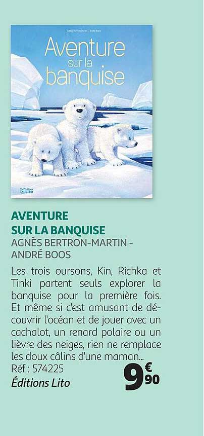 aventure sur la banquise - agnès bertron-martin - andré boos