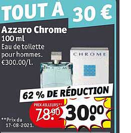 azzaro chrome 100 ml