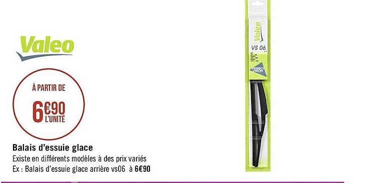 balais d'essuie glace valéo
