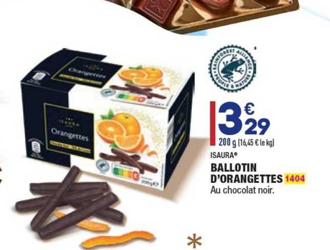 ballotin d'orangettes isaura