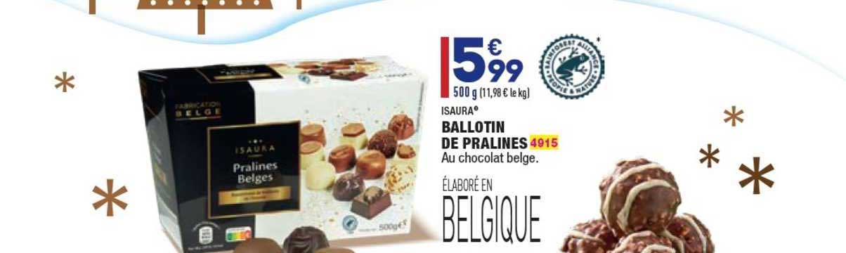Ballotin De Pralines Ballotin Isaura