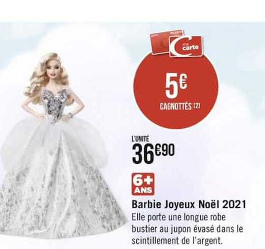 barbie joyeux noël 2021