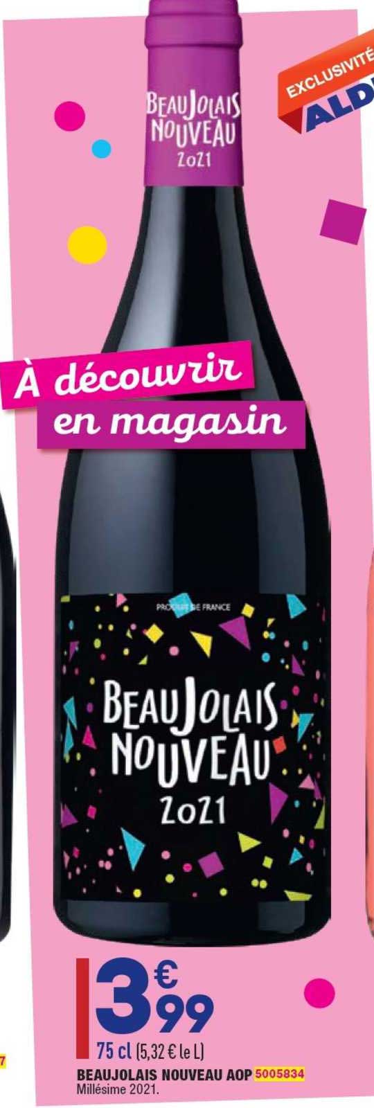 beaujolais nouveau aop 2021