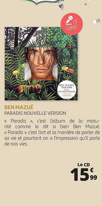 ben mazué - paradis nouvelle version