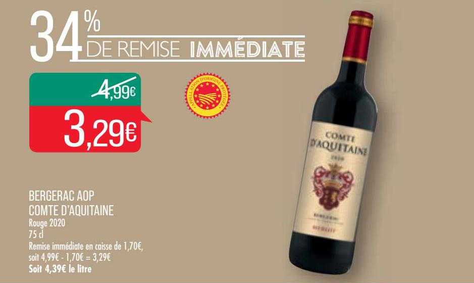 bergerac aop comte d'aquitaine
