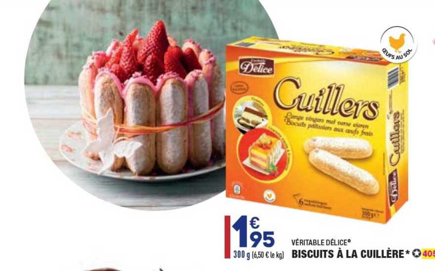 Biscuits à La Cuillère Véritable Délice