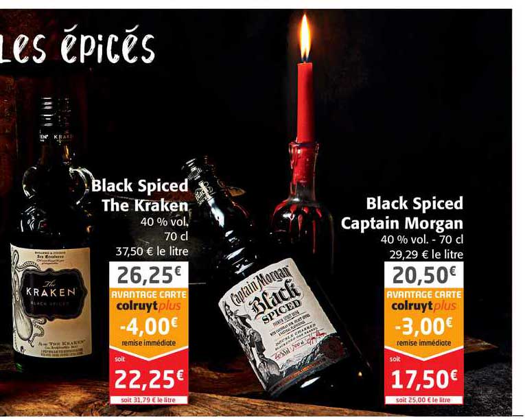 black spiced the kraken, black spiced captain morgan