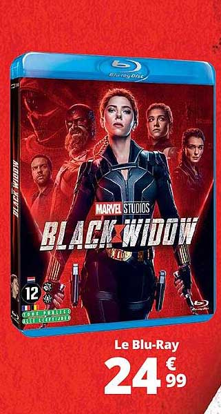 black widow - le blue-ray