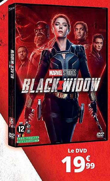 black widow - le dvd