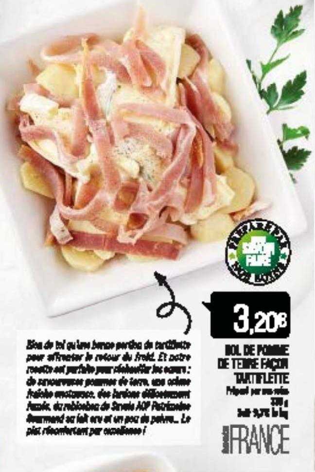 bol de pomme de terre façon tartiflette