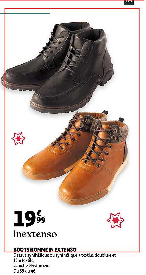boots homme in extenso