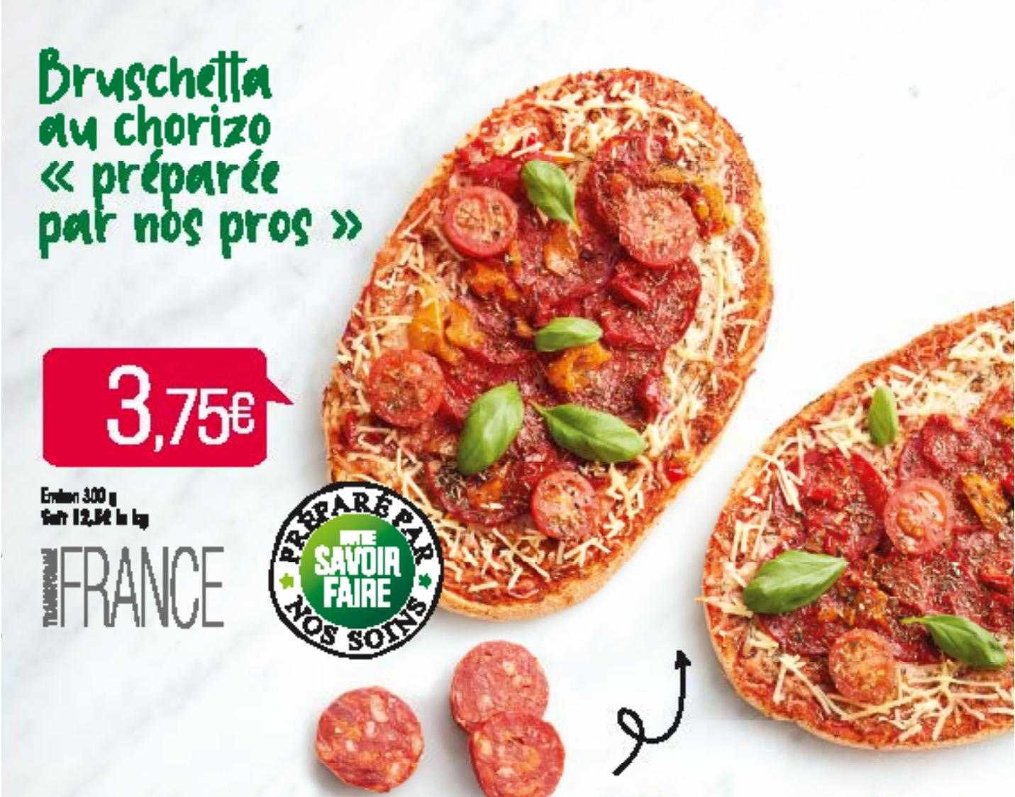 Bruschetta Au Chorizo