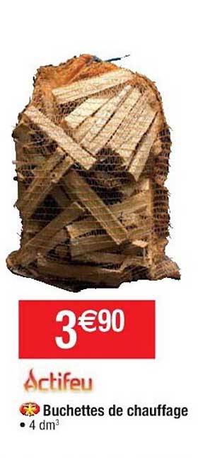 Buchettes De Chauffage Actifeu