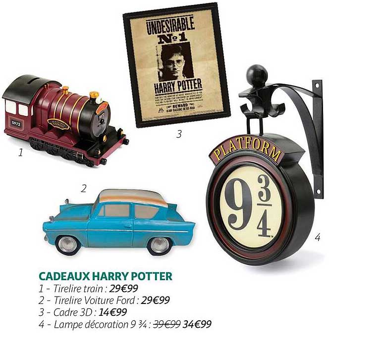 cadeaux harry potter