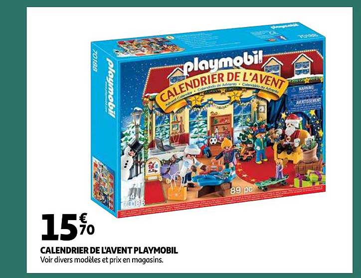 calendrier de l'avent playmobil