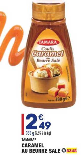 caramel au beurre salé tamara