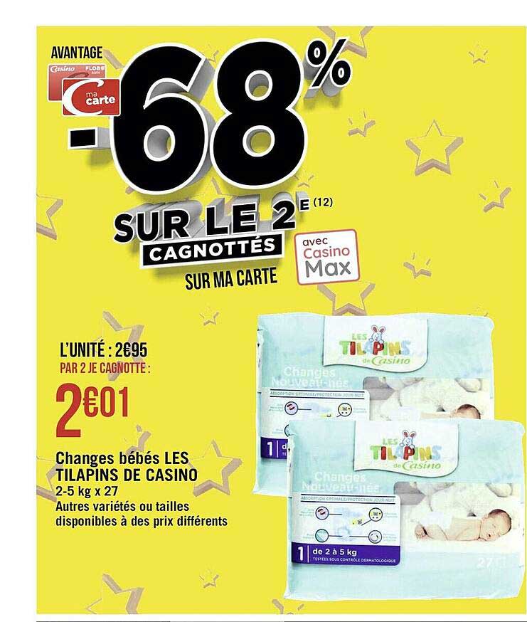 Changes Bébé Les Tilapins De Casino