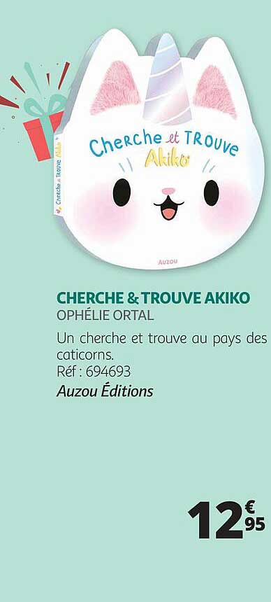 cherche & trouve akiko - ophélie ortal