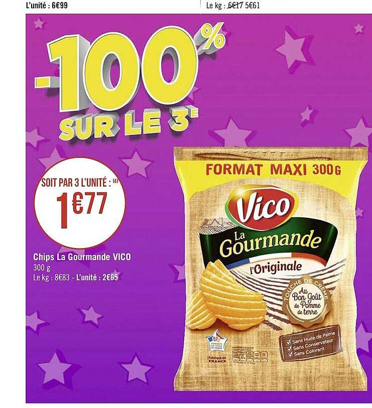 Chips La Gourmande Vico