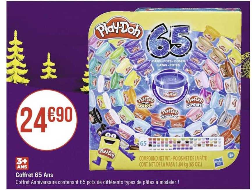 coffret 65 ans playdoh